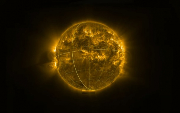 Вперше отримано фото південного полюса Сонця