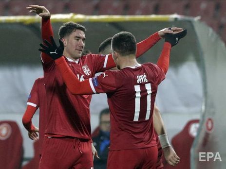 После игры с Россией у забившего два мяча сербского футболиста Йовича обнаружили COVID-19
