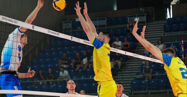 Украина проиграла Словении в стартовом матче на чемпионате Европы по волейболу  