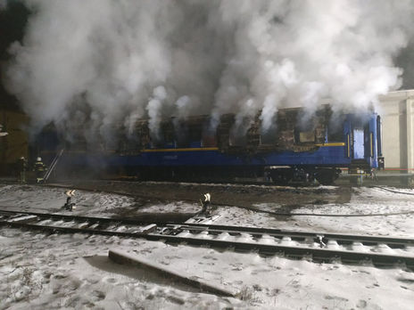 В Полтавской области загорелся вагон поезда, есть погибшие 