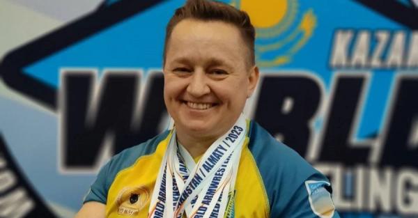 Полтавчанка Лилия Занько стала чемпионкой мира по армреслингу  
