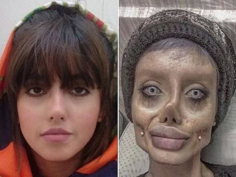 В Иране блогера приговорили к 10 годам заключения. Она искажала фото, чтобы быть похожей на "Труп невесты"